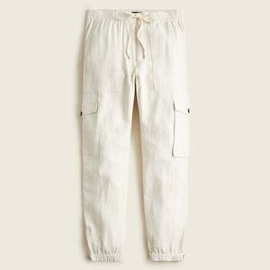 JCREW Off White Cargo Pants